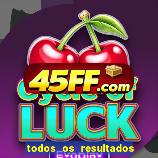 todos os resultados da lotomania